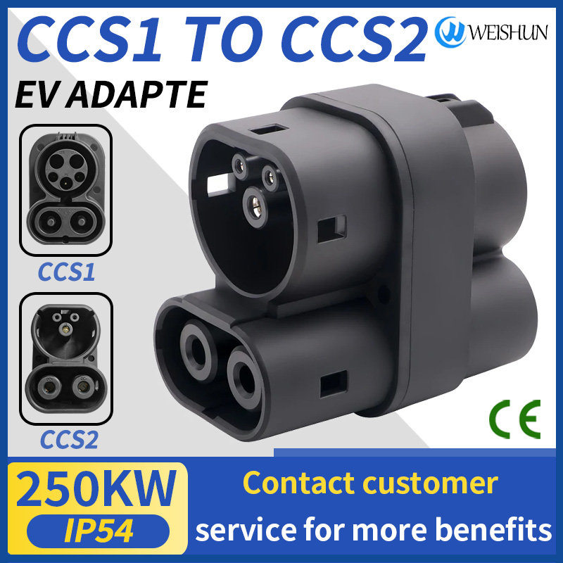 CCS1 to CCS2 EV DC Fast Chargi - Ccs2 To Ccs1 Fast Charge Adapter 250Kw ulasan dan harga