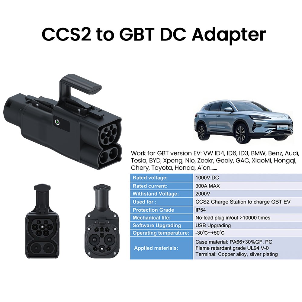 NTO CCS2 to GB/T EV Adapter EV - Gb/T To Ccs2 200A Fast Charging Adapter ulasan dan harga