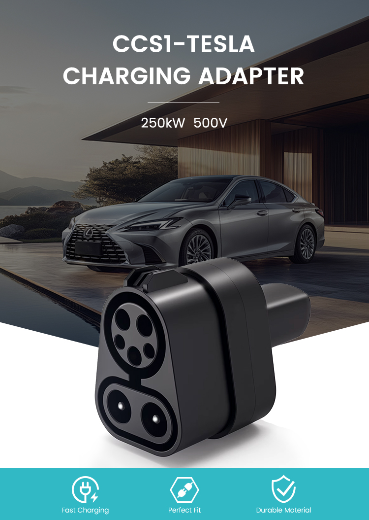 #￥250kW EV Connector DC Fast C - Ccs2 To Ccs1 Fast Charge Adapter 250Kw ulasan dan harga